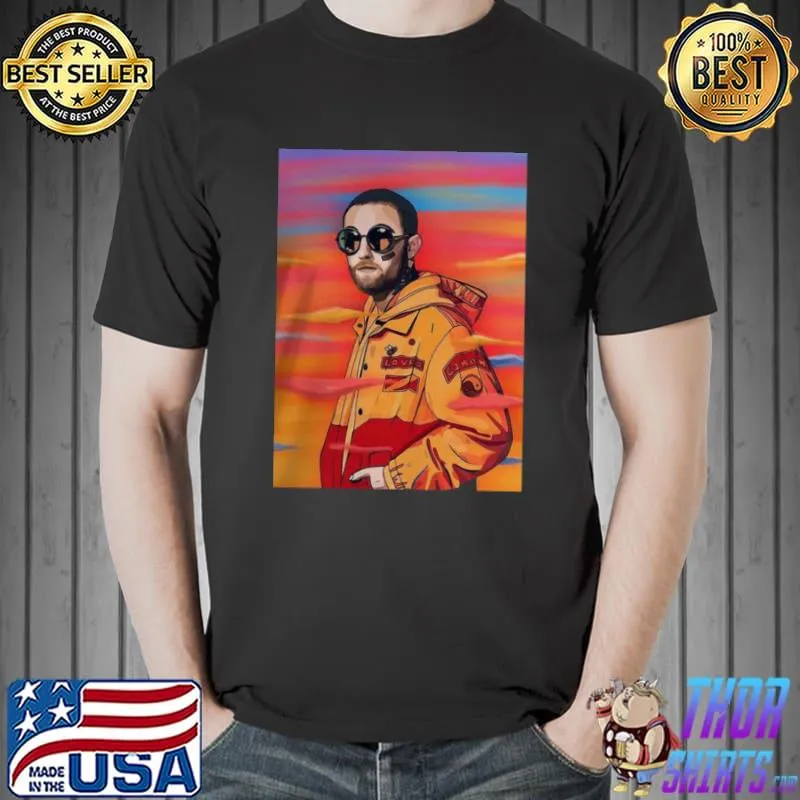 Top Mac Miller Album Cover Painting Shirt Unisex