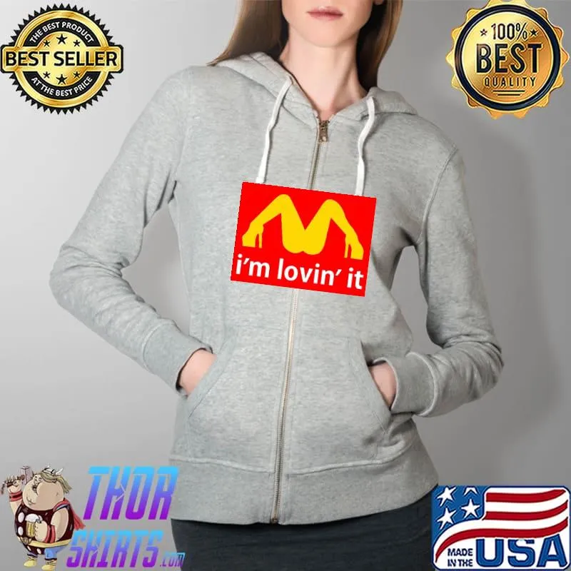 Top Mariah Carey Mcdonalds I’m Lovin’ It 2021 Shirt Full Zip Hooded