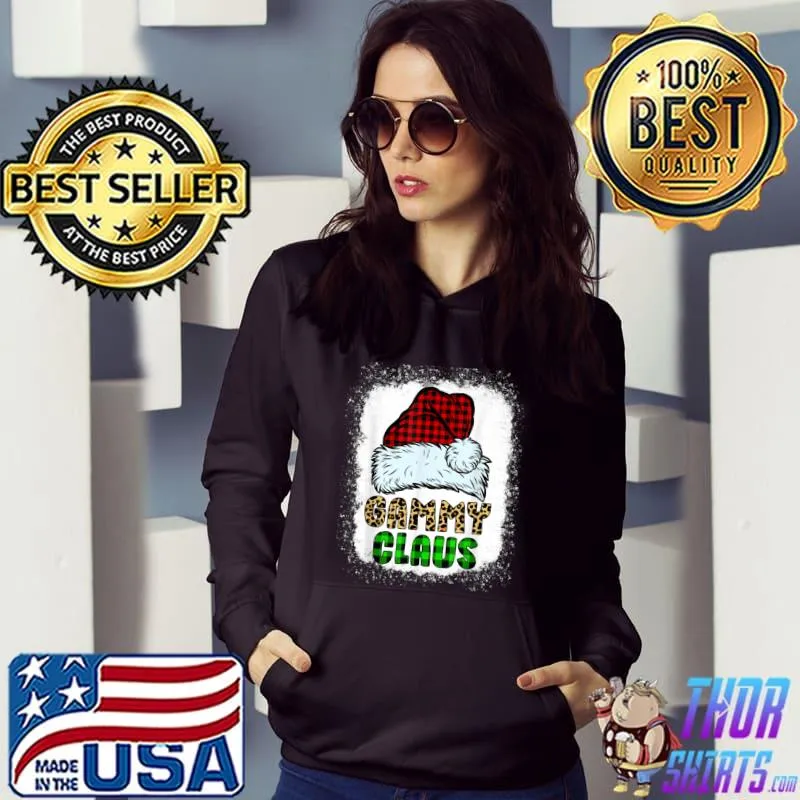 Top mb Gammy Claus Christmas Pajamas Santa Family Matching T Shirt