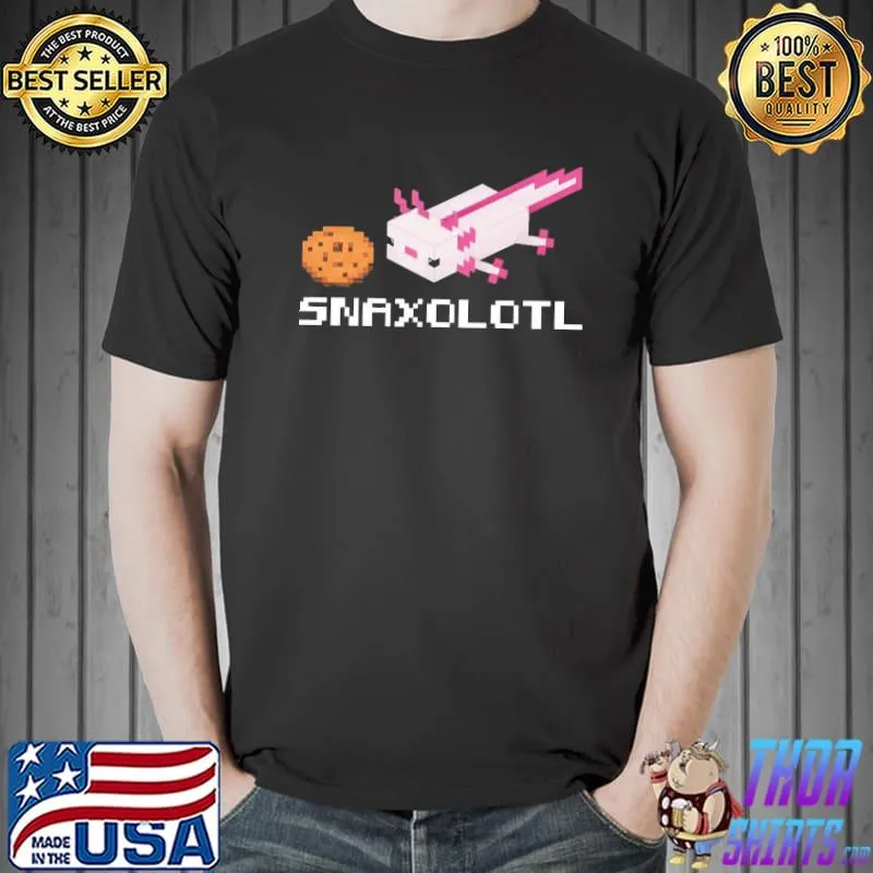 Top Original Minecraft Snaxolotl Unisex T-Shirt
