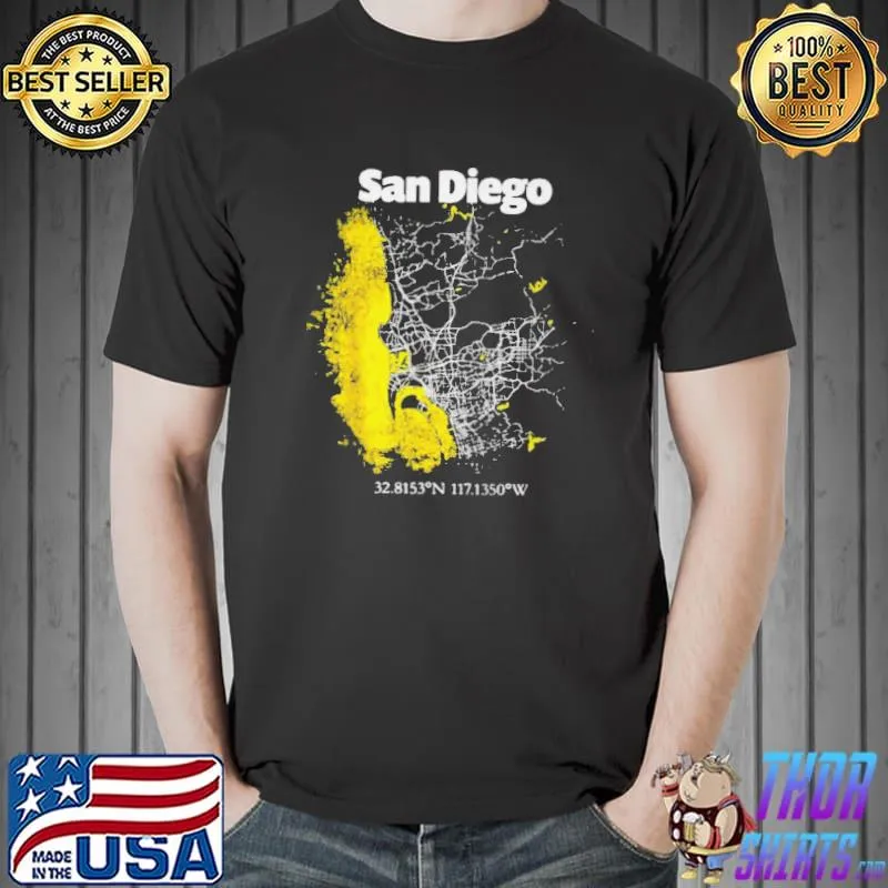 Top San diego California street map hometown pride souvenir Unisex