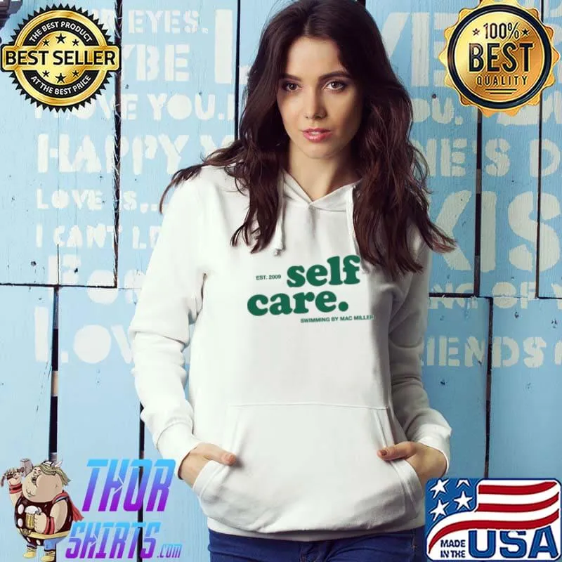 Top Self Care Swimming By Mac Miller Est 2009 Shirt