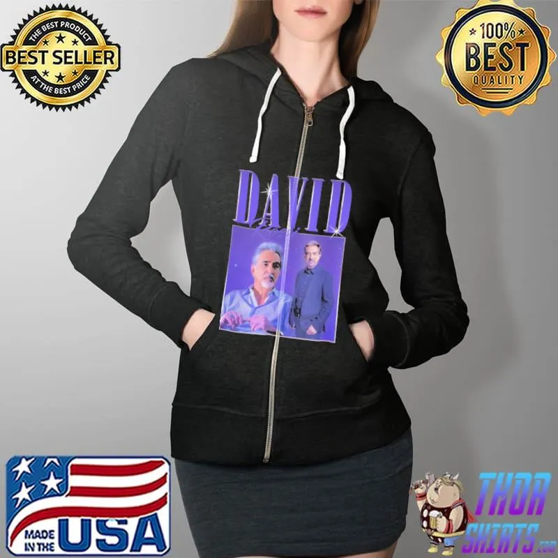 Top Vintage David Rossi Criminal Minds TV Series Homage Unisex Sweat Full Zip Hooded