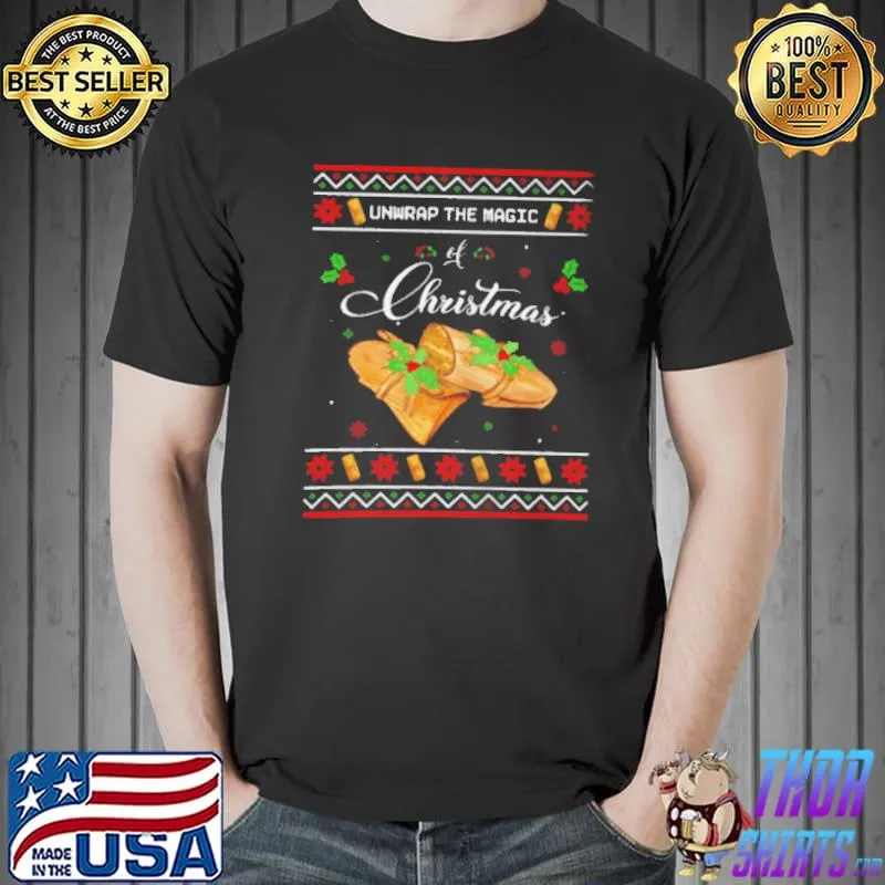 Unwrap the magic of christmas ugly Unisex