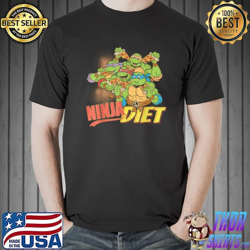 US TMNT Group Ninja Diet 01_H T Shirt