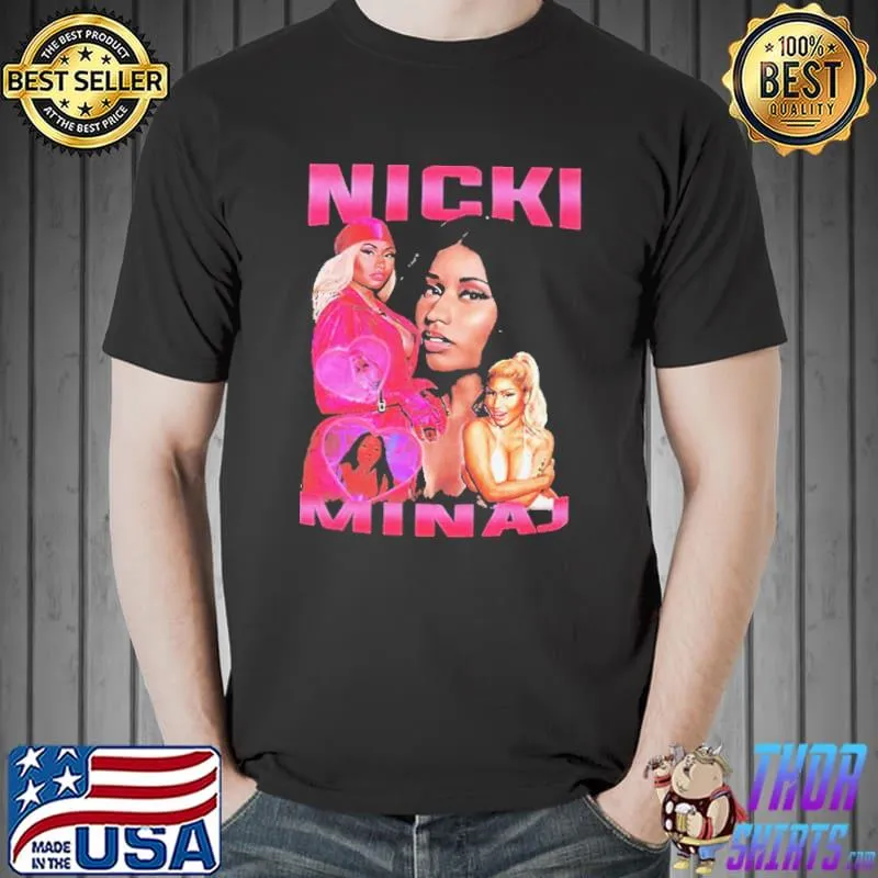 Vintage Bootleg Nicki Minaj Unisex T-Shirt