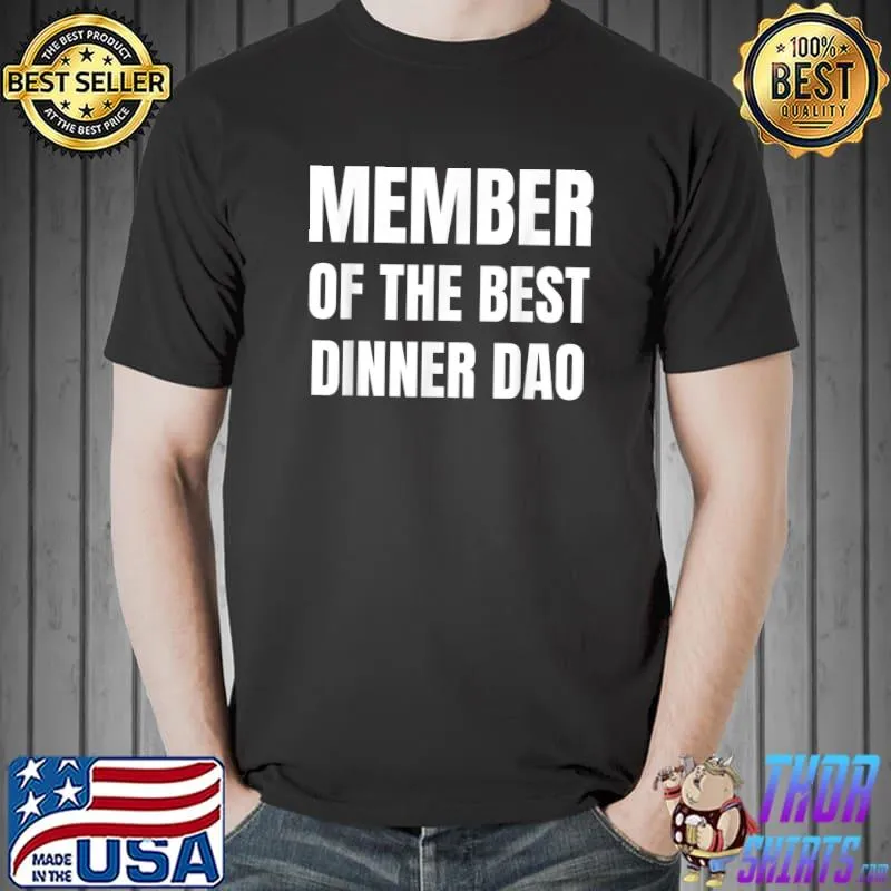 WEB3 shirt Internet 3.0, Dinner DAO NFT, Crypto, Metaverse T-Shirt Unisex