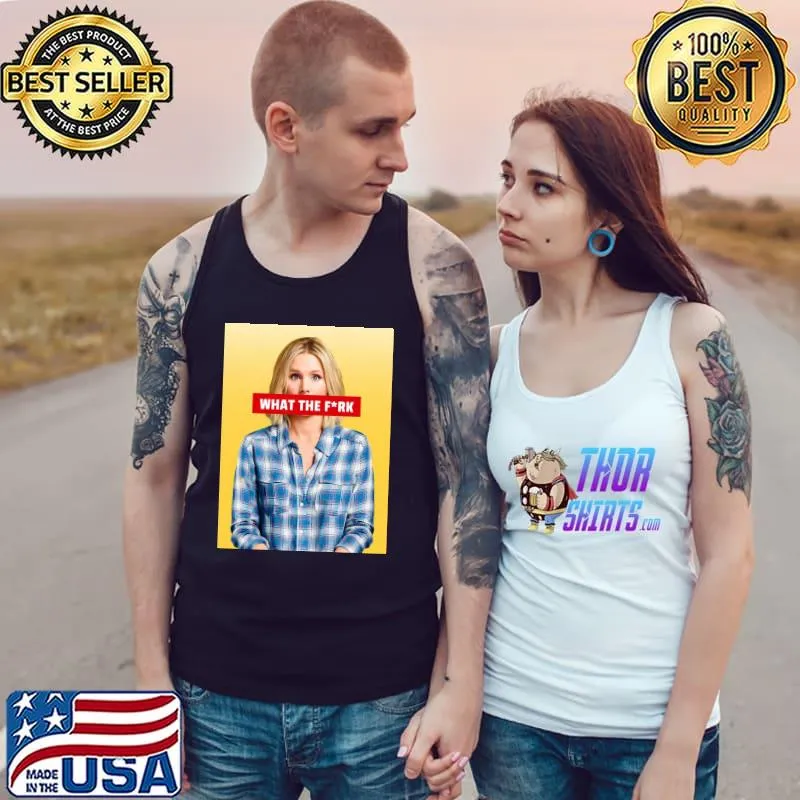 What The Fork Good Place Funny Unisex T-Shirt Tank Top