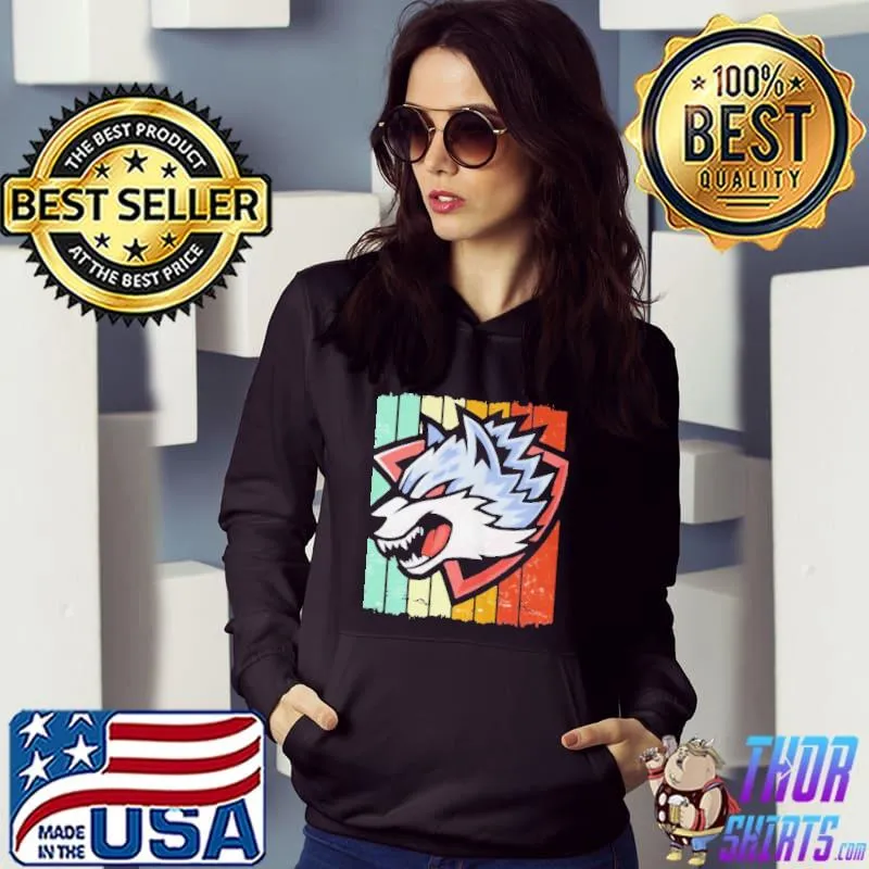 Wolf head logo Hoodie