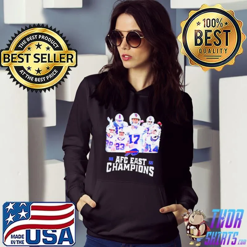 2022 Buffalo Bills wins AFC east champions new shirt