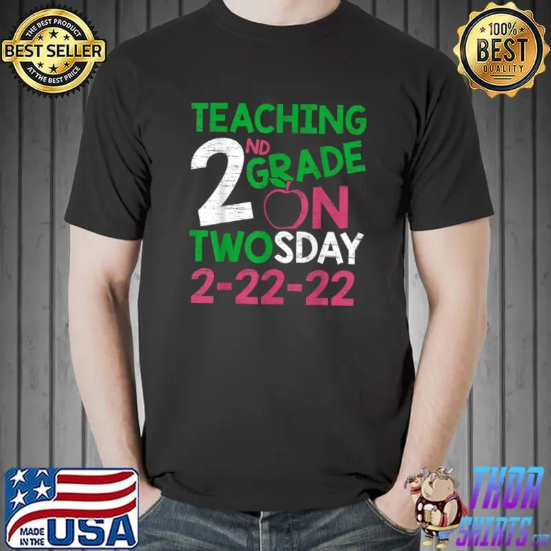 22ND February 2022 Twosday 22222 Funny Aka Math Teacher T-Shirt Unisex