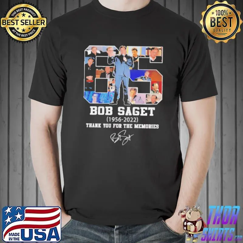65 bob saget 19562022 thank you for the memories signature Unisex