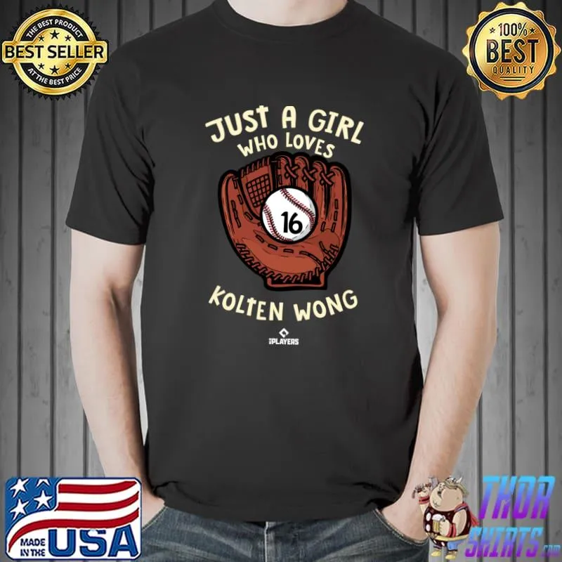 A Girl Who Loves Kolten Wong Milwaukee Baseball Fan T- Unisex