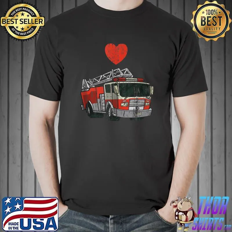 A heart for the firefighters Firefighter T- Unisex