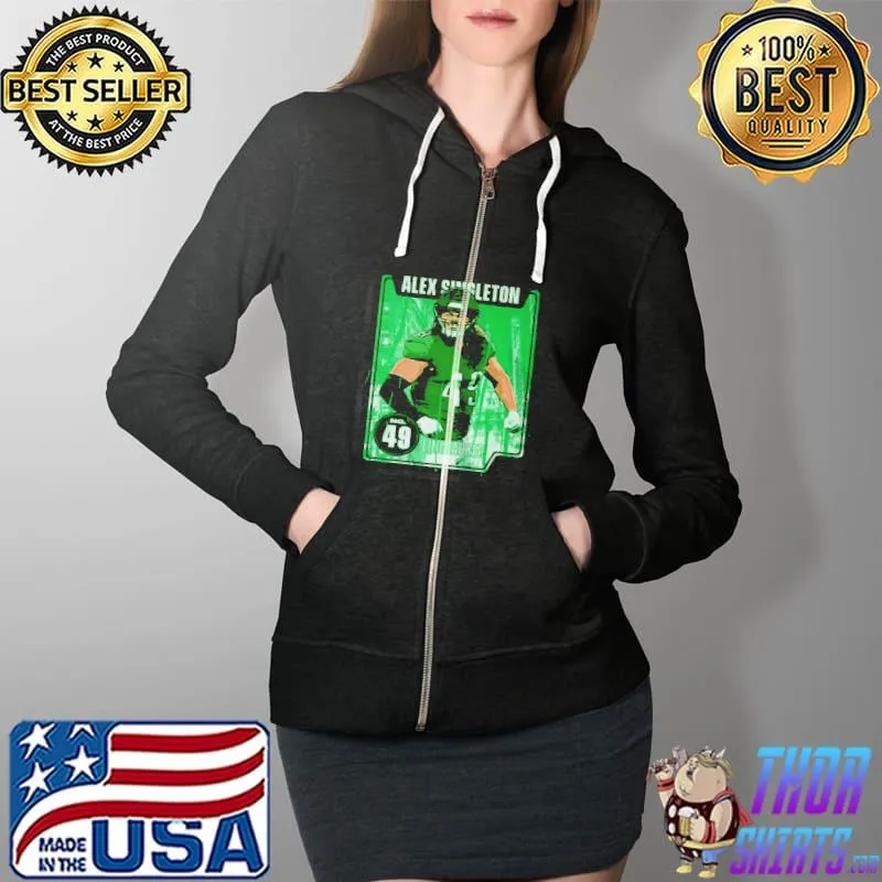 Alex singleton philadelphia card Full Zip Hooded