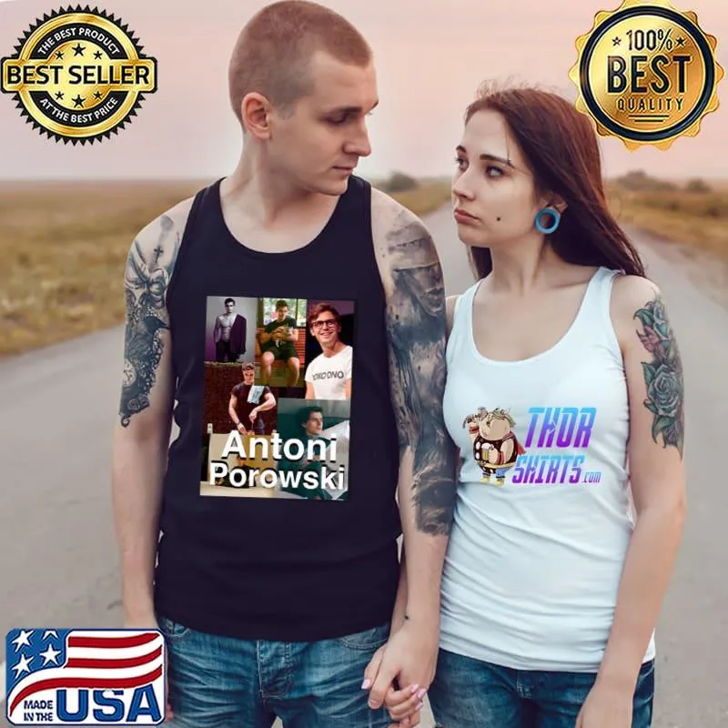 Antoni Porowski Collage Unisex T-Shirt Tank Top