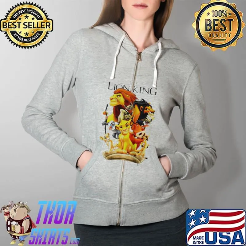 Awesome The lion king Full Zip Hooded