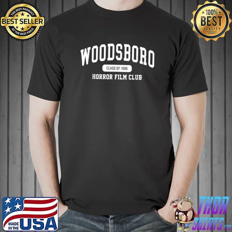 Awesome Woodsboro High School Class of 1996 Horror Film Club T-Shirt Unisex