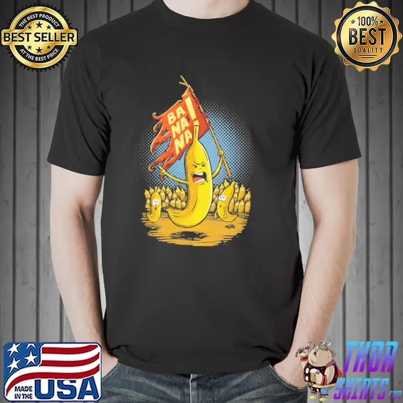 Bananas Riot Banana Unisex T-Shirt Unisex