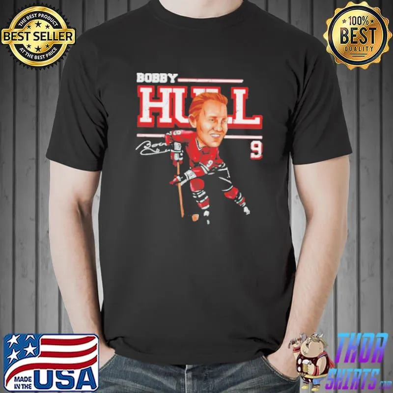 Best bobby hull chicago cartoon hockey Unisex