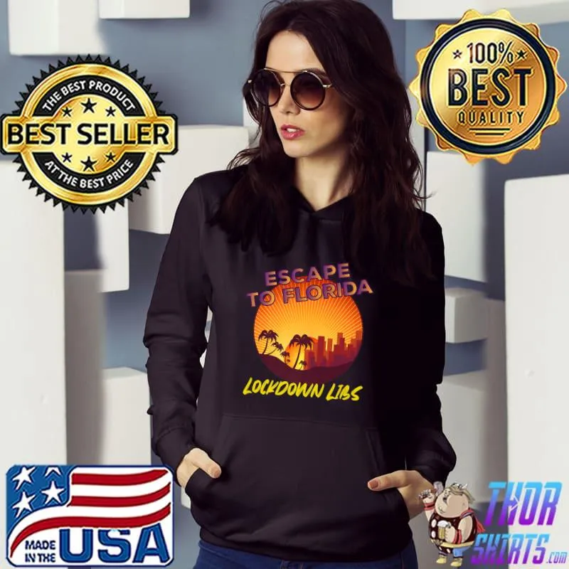Best DeSantis Escape to Florida Premium T-Shirt