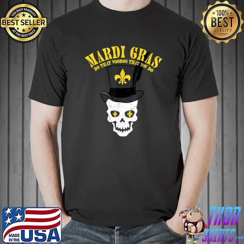 Best Mardi Gras Voodoo T-Shirt Unisex