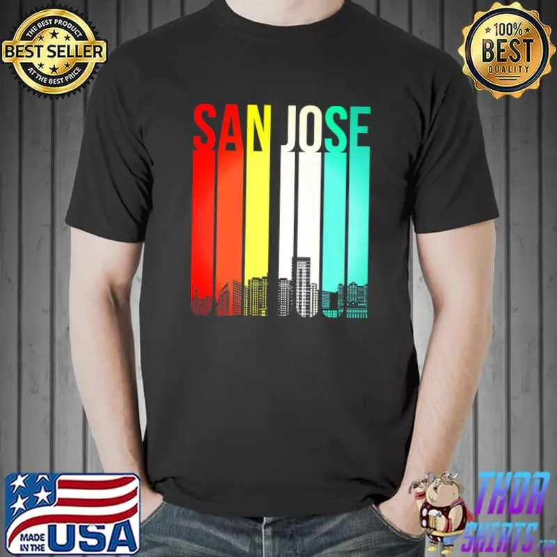 Best San Jose California USA Flag Nor Cal Bear Bay Area Tech City Premium T-Shirt Unisex