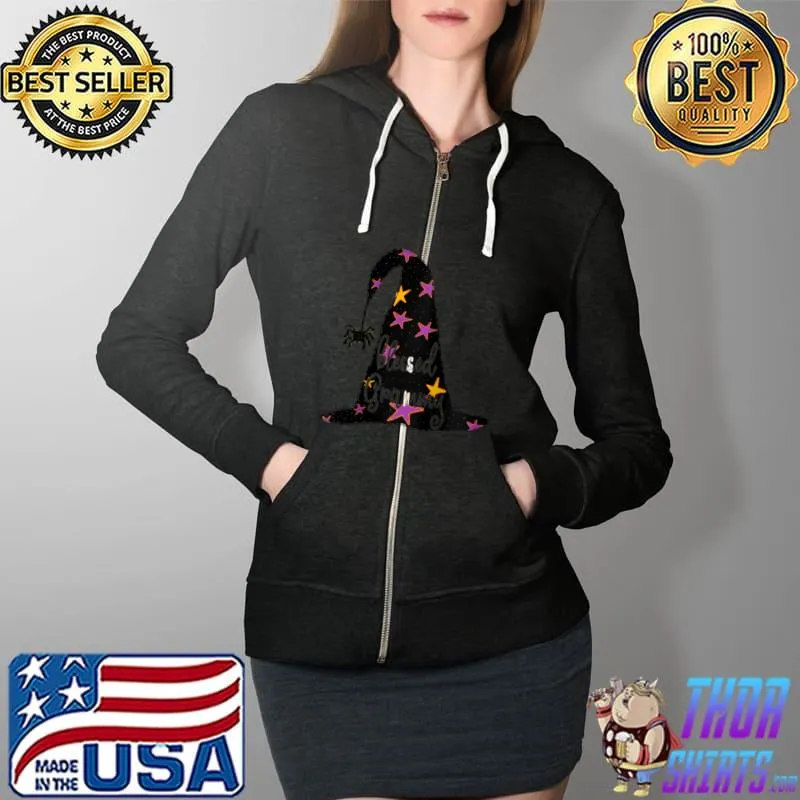 Blessed Grammy - Witches hat T- Full Zip Hooded