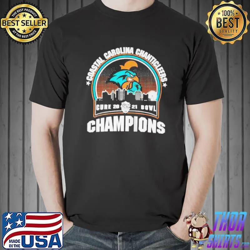 Cure bowl champions coastal carolina chanticleers 2021 Unisex
