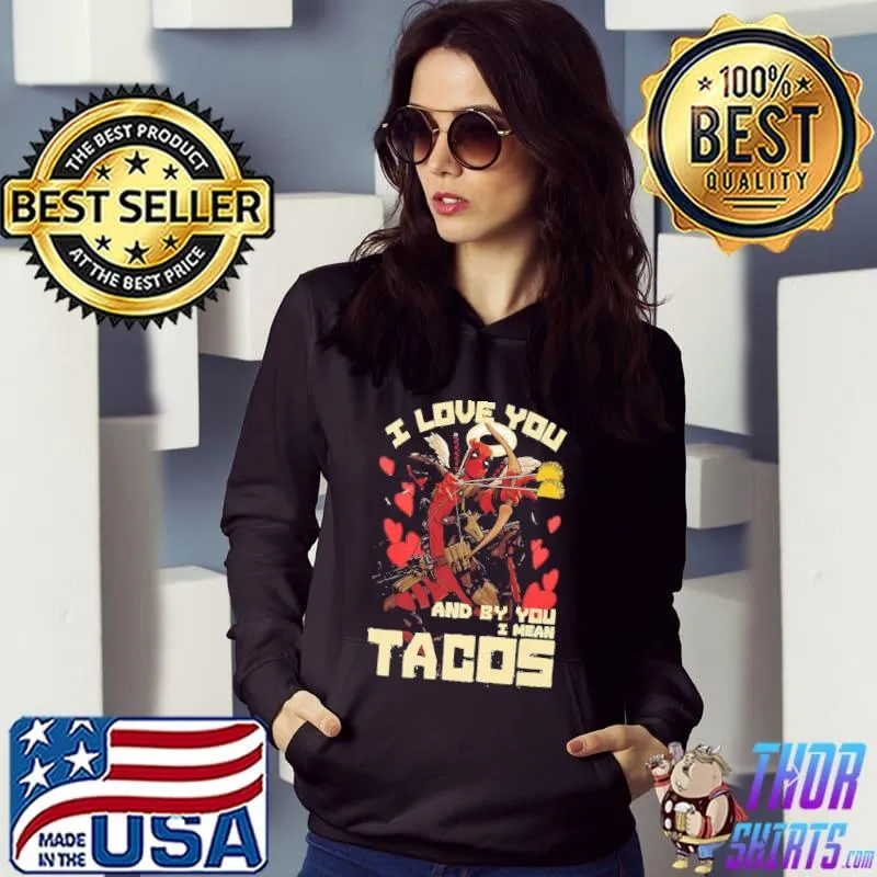 Deadpool’s Cupid Love For Tacos Unisex T-Shirt