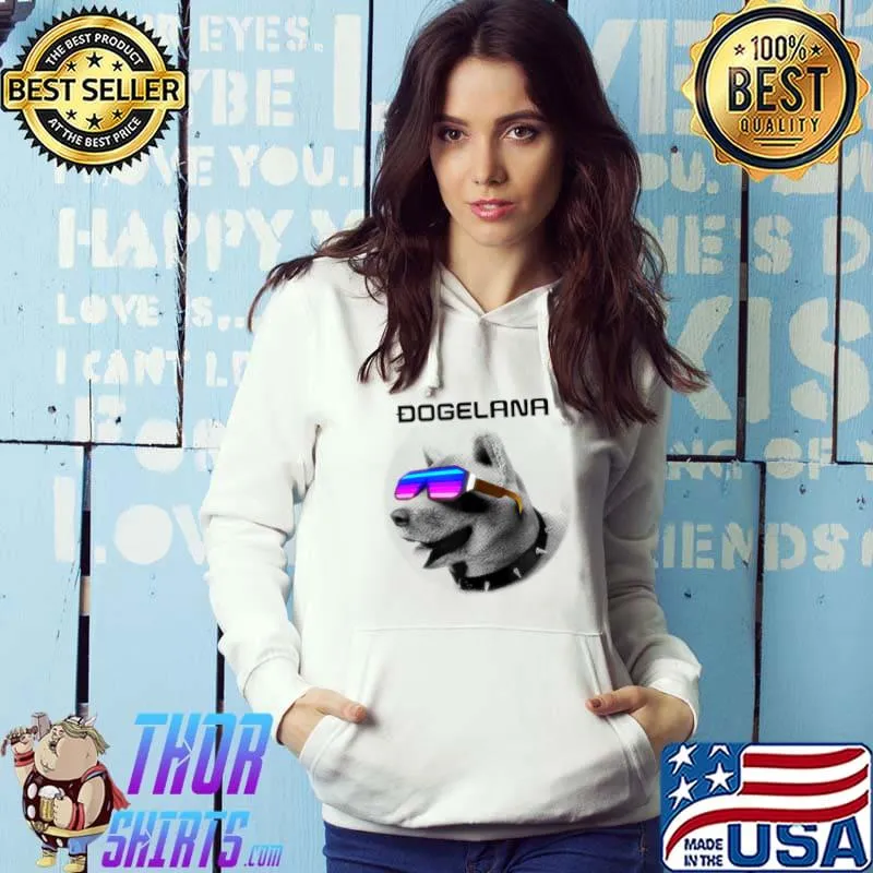 Dogelana (The Fastest Doge In The World) - DOTTED SHADES T-shirt