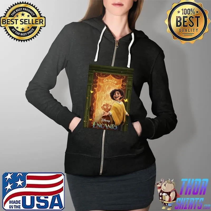 Encanto Camilo Madrigal Unisex T-Shirt Full Zip Hooded
