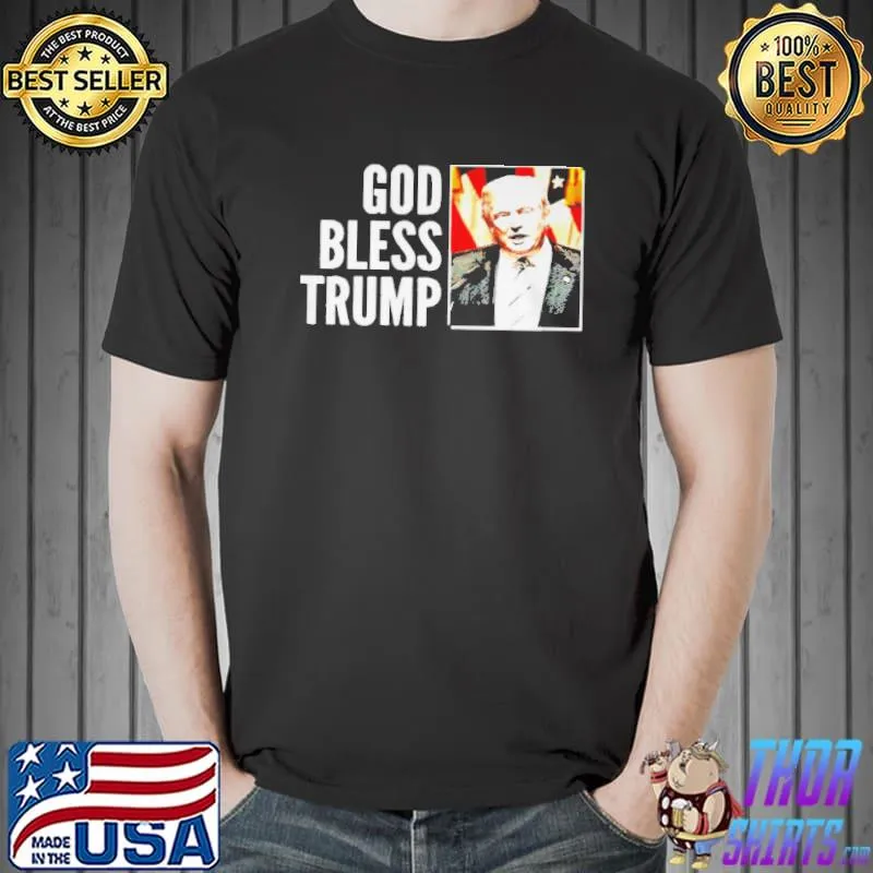 Funny God bless Trump Donald Trump 2024 Unisex