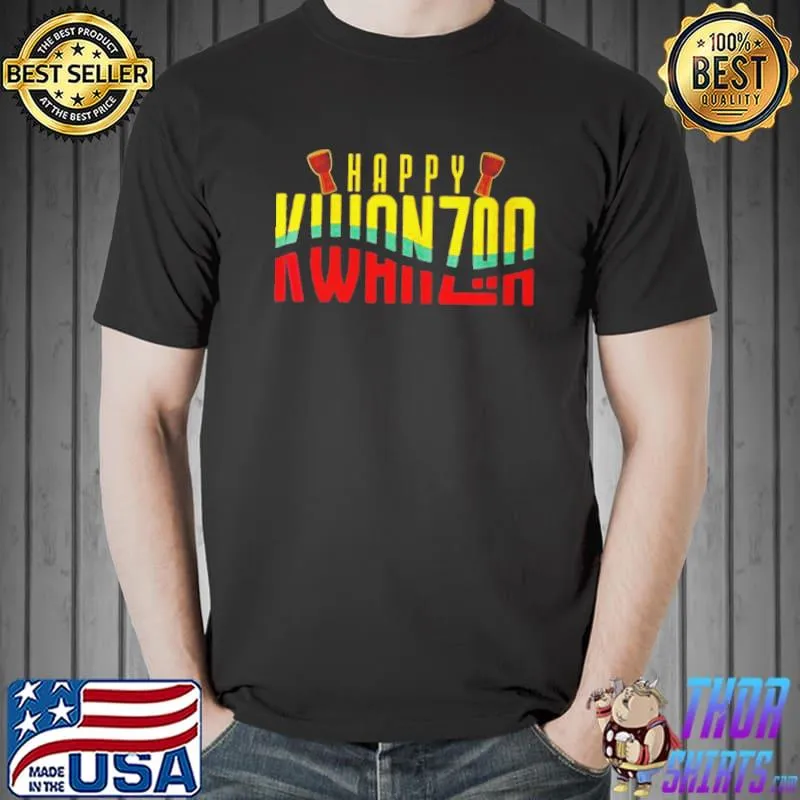 Funny Happy kwanzaa celebration african drums Unisex