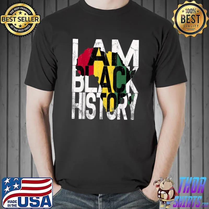 Funny I Am Black History Month African American Pride T- Unisex
