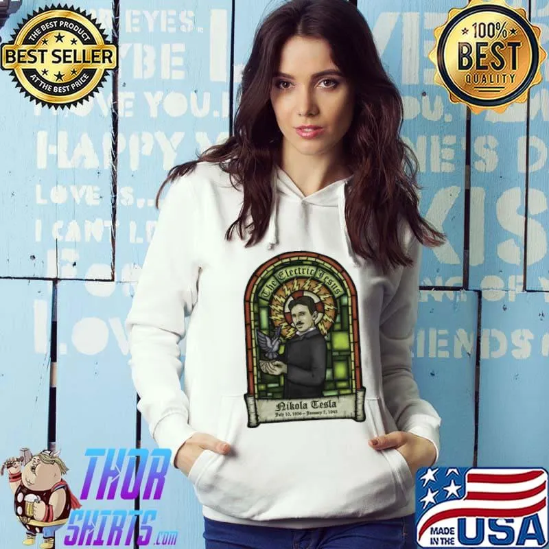 Funny Nikola Tesla Art Vintage Unisex T-Shirt