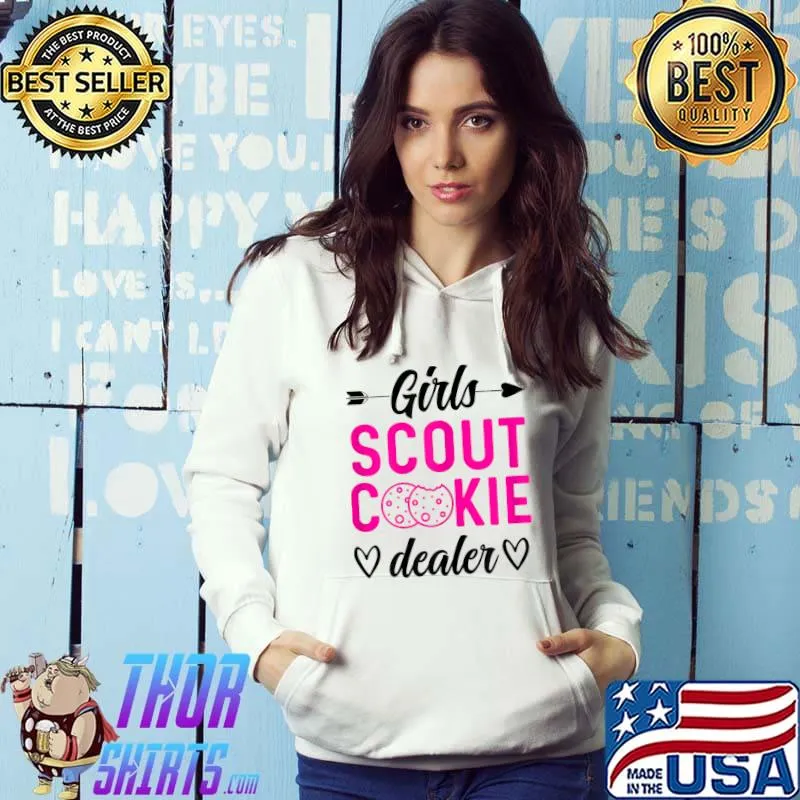 Funny Scout For Girls Cookie Dealer Women Funny T-Shirt