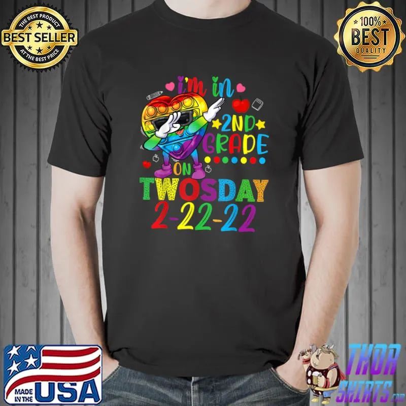 I'm 2nd Grade On Twosday 02222022 Tuesday, February 2nd T-Shirt Unisex