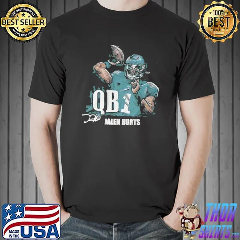Jalen Hurts Qb1 For Philadelphia Eagles Unisex T-Shirt Unisex