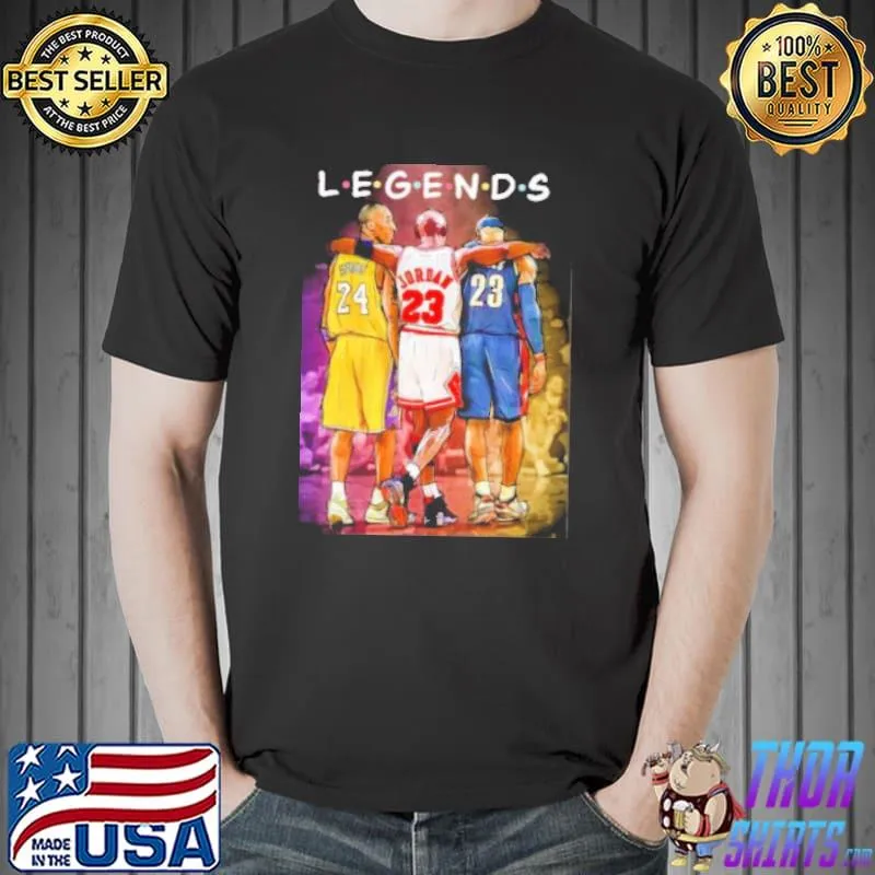 Legends Bryant Jordan James Shirt Unisex