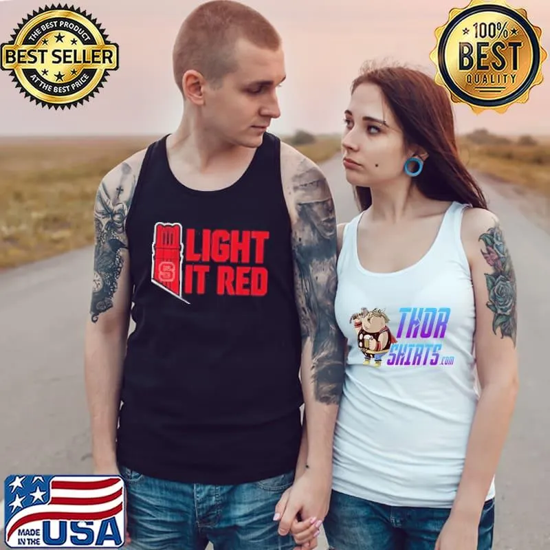 Light It Red Shirt Tank Top