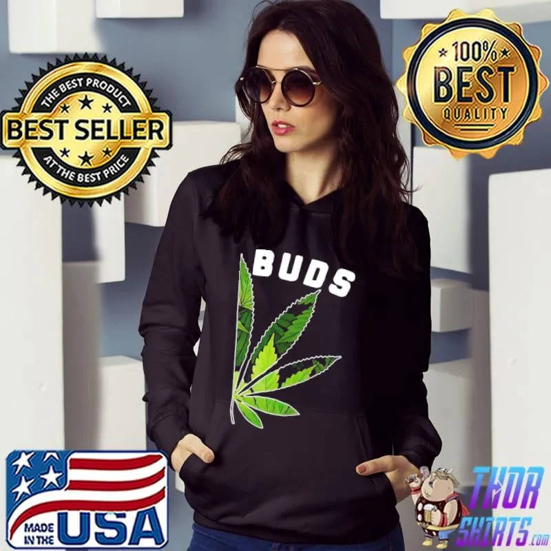 Marijuana Leaf Best Buds Couple Matching Valentine Weed Lover shirt
