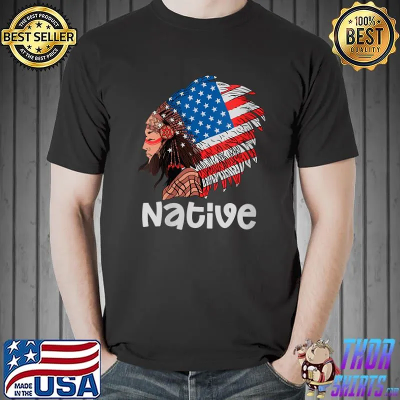 Native American Indian Tribe Warrior Pride T- Unisex