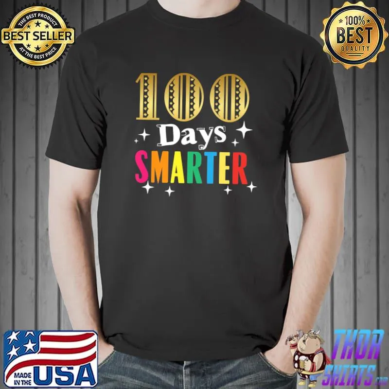 Nice 100th Day of School Shirt 100 Days of School Kids Teacher Premium T-Shirt Unisex