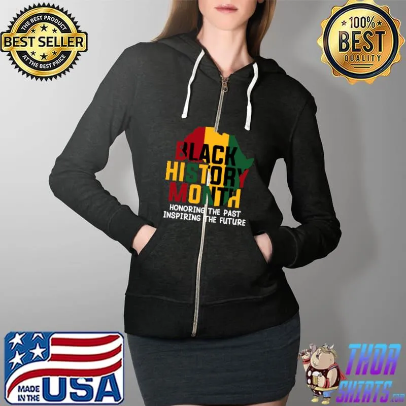 Nice Black History month Juneteenth Melanin Popping I Am Black History T- Full Zip Hooded