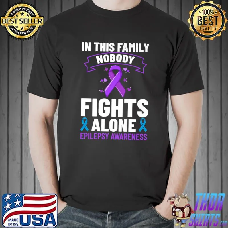 Nice Epilepsy Awareness Purple Ribbon Bracelet Warrior Premium T-Shirt Unisex