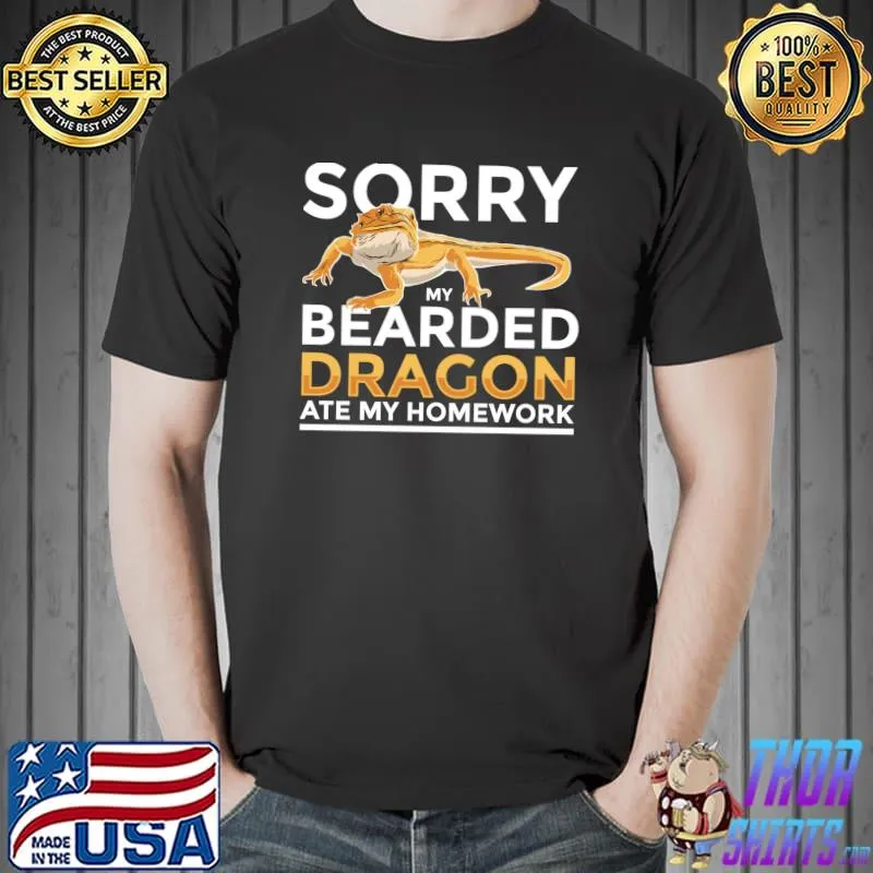 Nice Funny Bearded Dragon Lover Beautiful Cute T- Unisex
