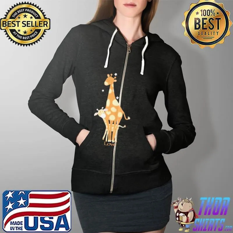 Nice Giraffe by kozsf Full Zip Hooded