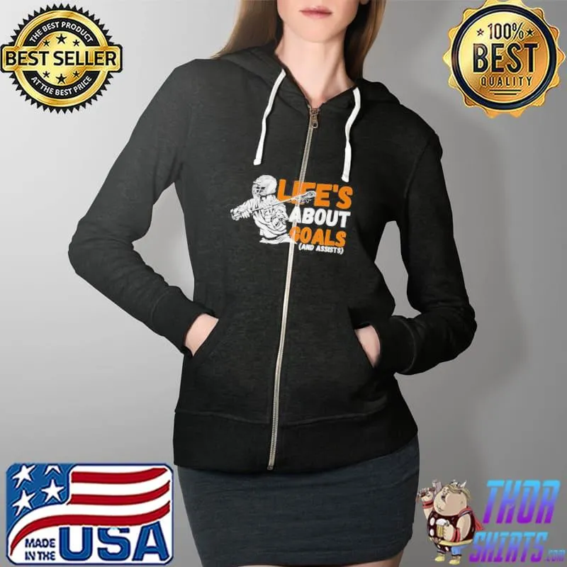 Nice Lifes about goals Full Zip Hooded