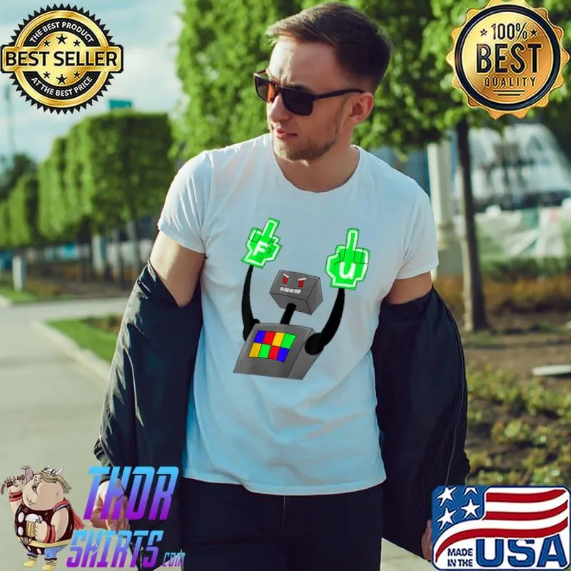 No Robot Stop T-Shirt Unisex